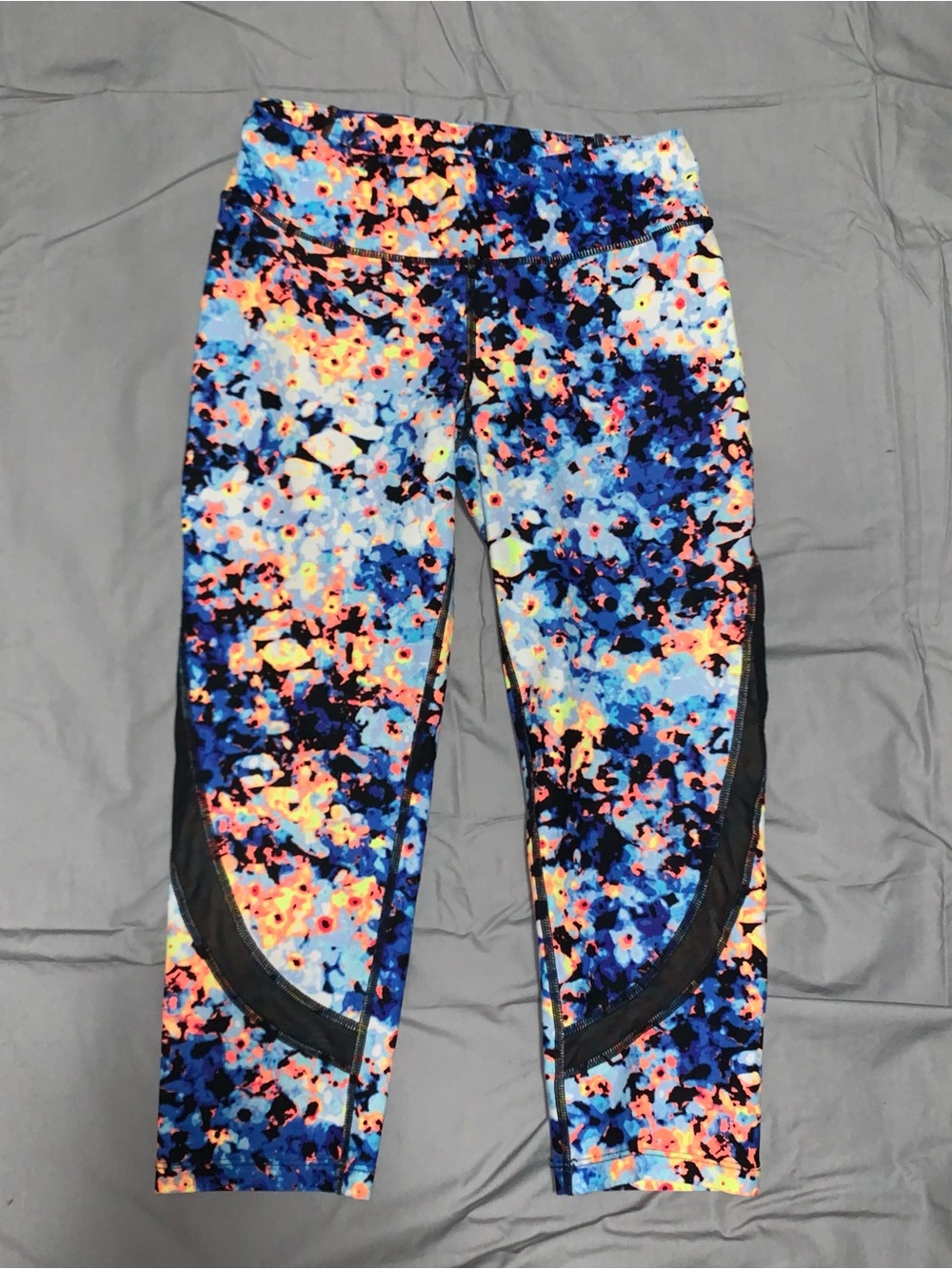 Calvin Klein Multicolor Abstract Print Leggings
